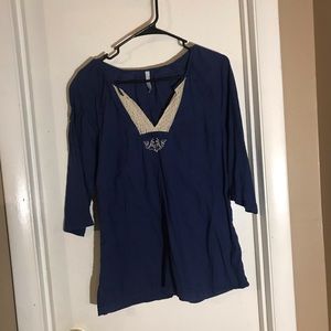 Blue Cotton Tunic